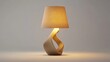 © Nurul - Modern table lamp with soft beige shade