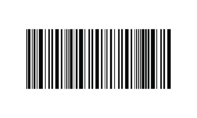 barcode vector icon or bar code scan label for product price tag. trendy bar code for web icon. easi