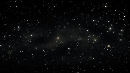 Wall Mural - constellation black star background