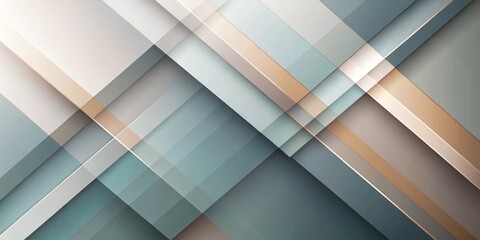 Wall Mural - abstract geometric design featuring intersecting diagonal lines and subtle color variations