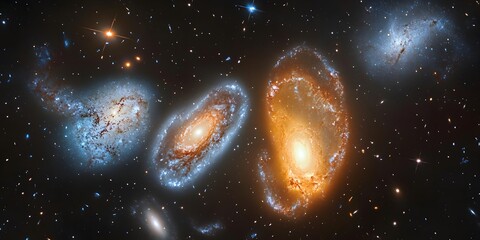 Wall Mural - galaxy in space