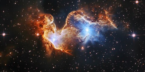 Wall Mural - explosion of fire