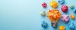 © Itsaree  - Minimalist abstract business team collaboration, diverse professionals engaged in innovative brainstorming, ample copy space for creative growth and project ideas