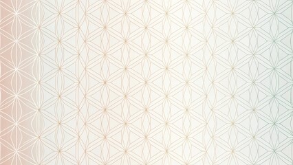 Wall Mural - subtle geometric pattern with gradient color shift for elegant design projects