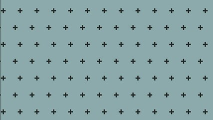 Wall Mural - Dynamic Cross Pattern Vector Animation