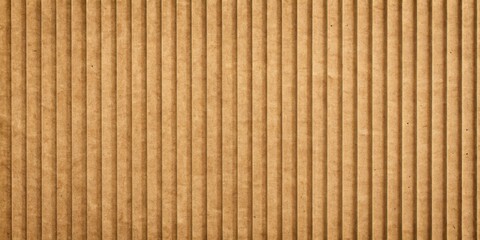 Aufkleber - A Close-Up Texture of Corrugated Cardboard, Displaying the Parallel Ridges and Subtle Variations in Color and Grain