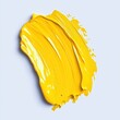 © umut hasanoglu - A vibrant streak of yellow paint full of texture and light invites creativity and energy with its sunny disposition against a calm soft background