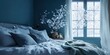 © RaksaLinggo - A cozy bedroom presents a winter themed and relaxing atmosphere