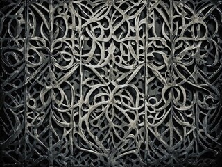 Abstract grunge texture with monochrome vintage pattern.