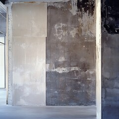 Wall Mural - concrete wall texture: urban architecture photography