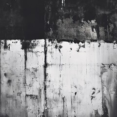 Wall Mural - monochromatic wall texture: abstract grunge background