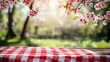 © Dentma Art - Spring Picnic Tablecloth in a Blossoming Garden: A Perfect Spring Day