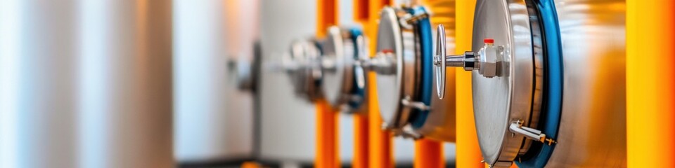 Aufkleber - Next-Gen Food Tech Precision Stainless Steel Plant Milk Manufacturing - Sustainable Industrial Innovation for Clean Beverage Production
