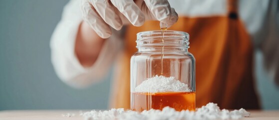 Leinwandbilder - Precision Science Unveiled Minimalist Lab Research with AI-Enhanced Data Collection - Next-Gen Research Methodology in Analytical Chemistry