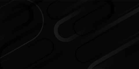 Wall Mural - abstract dark black background. minimal geometric dark black background abstract design. suitable fo