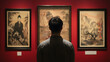 © fadi - exhibition room of the art gallery
