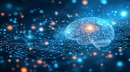 Digital Brain Network; Abstract Design