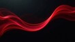 © Prakaikan - Abstract Crimson Wave A Dynamic Swirl of Rich Red Hues Against a Deep Black Background