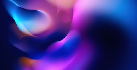 Wall Mural - modern colorful gradient flow abstract design