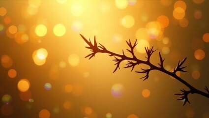 Leinwandbilder - An abstract arrangement of sparkling bokeh lights featuring colorful prism effects and blurred shapes, forming a dreamy backdrop.