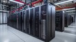 © Daisha - High-Tech Server Room: Data Center Infrastructure