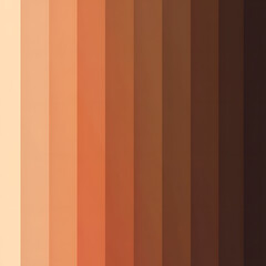 Wall Mural - A row of brown and tan colors