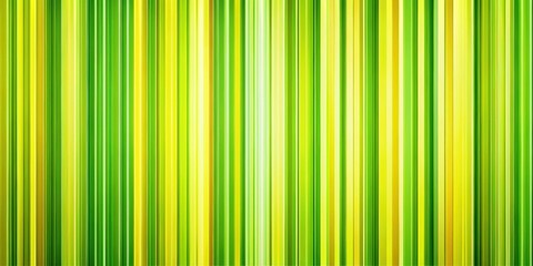 Aufkleber - Abstract Pattern of Vertical Green and Yellow Stripes with Subtle Gradient Effects