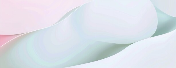 Wall Mural - abstract backgrounds thin and soft fog mist curve wave flow smooth green pink illustration wallpaper