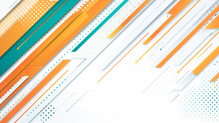 Wall Mural - abstract geometric composition: an abstract geometric composition bursts with energy, combining dyna
