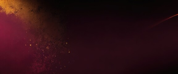 Wall Mural - abstract magic maroon and gold dust beautiful background