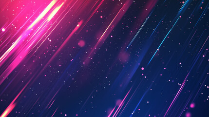 Wall Mural - blue and pink colored abstract background with gradient glow, technology themed background