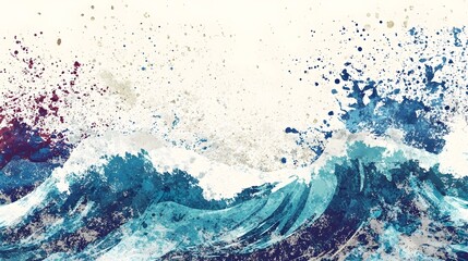 Fototapete - Powerful Crashing Waves   Dynamic Ocean Seascape