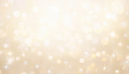 Poster -  soft golden bokeh background with glowing light sparkles, perfect for luxury design, festive celebration, or elegant invitations