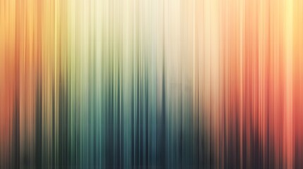 Wall Mural - vertical lines of various blended colors create an abstract image