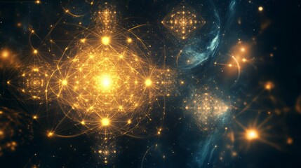 Abstract cosmic network
