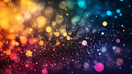 Wall Mural - blur colorful rainbow