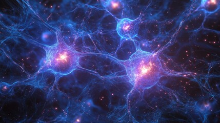 Abstract Artificial Intelligence Visualization with 0 JPEG