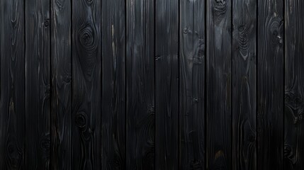 Aufkleber - Black wooden background with a few brown spots. The background is dark and the spots are light