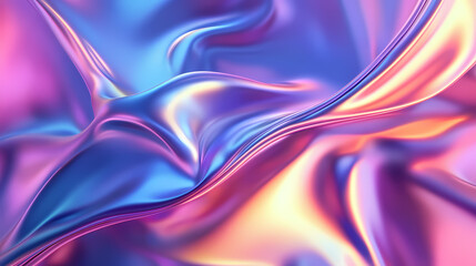 Wall Mural - holographic silk background