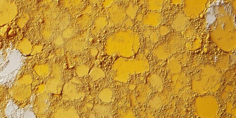 Wall Mural - an abstract background featuring soft overlapping textures in various shades of yellow, resembling a