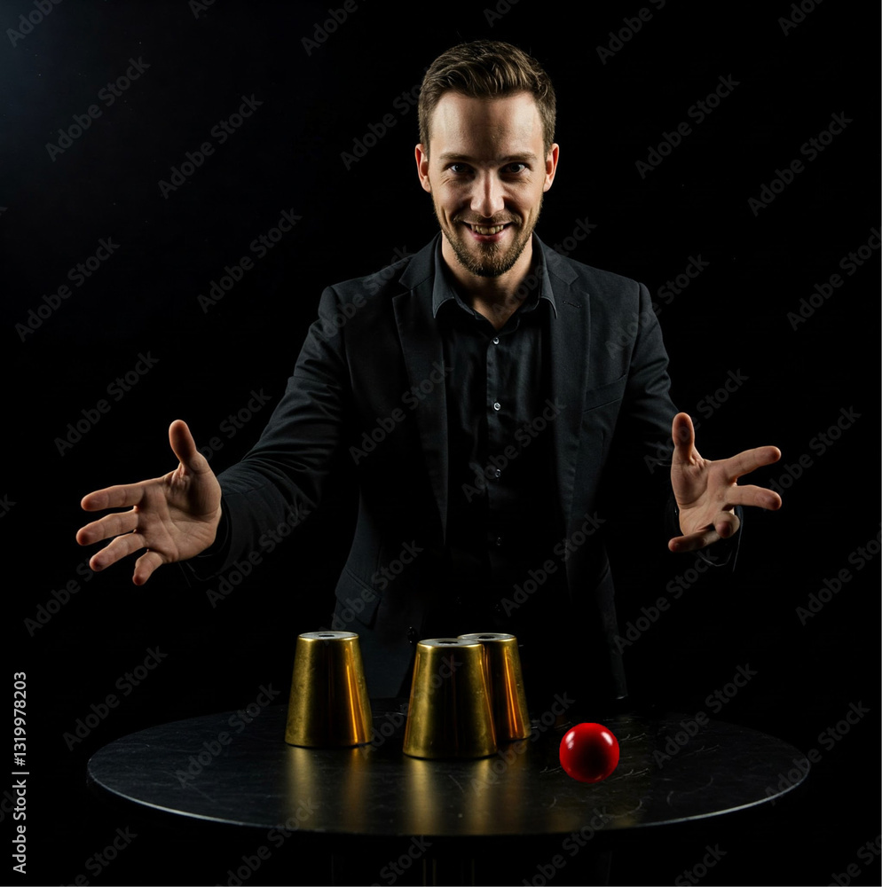 Shell Game Paris shell game Stock Illustration | Adobe Stock