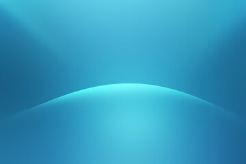 Wall Mural - blue gradient abstract background with soft spot light for product display.