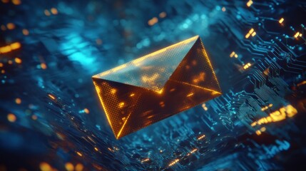 Digital Email Communication: Futuristic Network Message