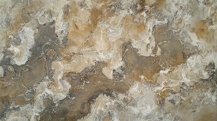 Sticker - abstract stone texture: beige, brown, and grey hues