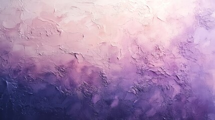 Wall Mural - a textured abstract painting shows shades of purple and white