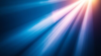 Wall Mural - abstract depiction of radiant light rays from an illuminated source
