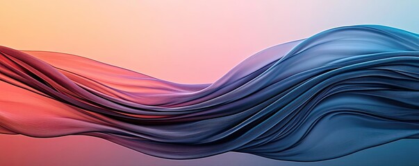 Wall Mural - abstract concept art background idea. abstract wave pattern in vibrant colors creates a dynamic and 