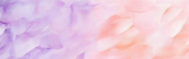 Poster - Soft gradient of lavender and peach hues created using gentle pencil strokes in a serene artistic setting