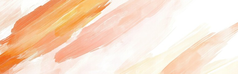 Aufkleber - Minimalist composition of pencil strokes in soft peach and cream shades showcasing artistic expression and simplicity in design