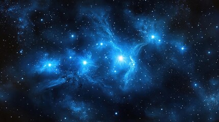 Wall Mural - the pleiades tells of seven sisters who were transformed into stars.